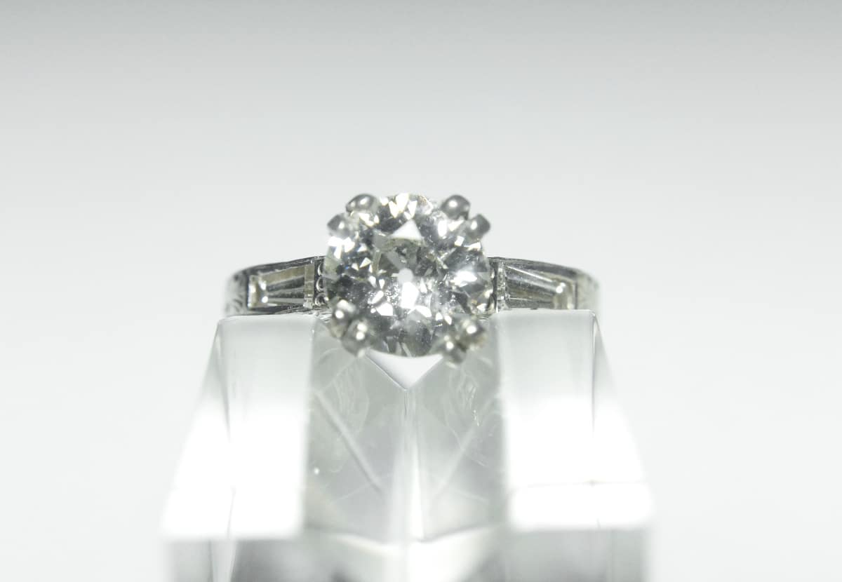 Old European Cut Diamond Ring Singapore Island Jewellery Store