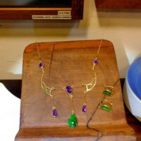 antique jade necklace