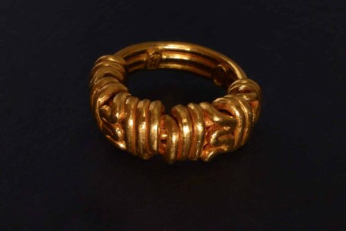 Puzzle Ring Mens, thick gold ring mens, 24k solid gold ring mens, 24k gold ring singapore, historical gold jewelry, sijs