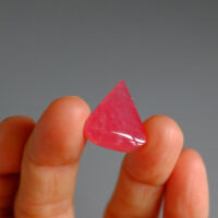 SIJS, rhodochrosite gemstone, rhodochrosite gem quality, rhodochrosite singapore, rhodochrosite best quality, shield cut gemstones, singapore rare gems