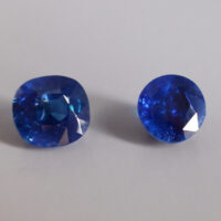 GIA 3ct Round Royal Blue Sapphire Unheated Gem
