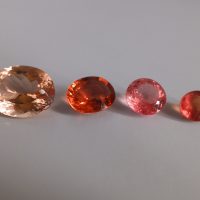 Orange: Morganite, Tourmaline & Songea Sapphire