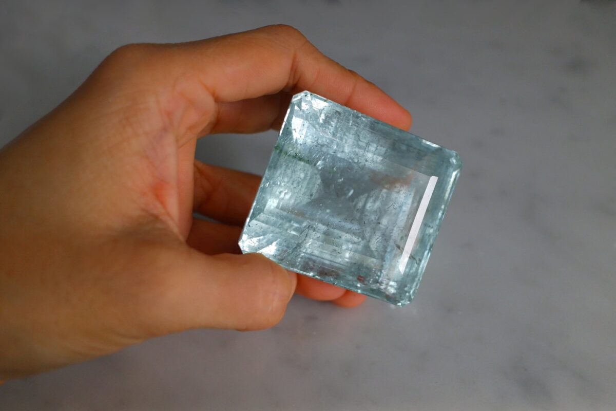 716ct Aquamarine Crystal 3a