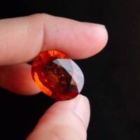 13.17ct mandarin garnet video