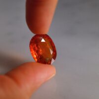 13ct Orange Mandarin Garnet Loose Gem