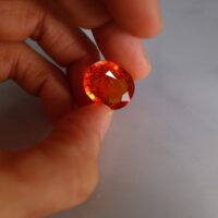 13ct Orange Mandarin Garnet Loose Gem