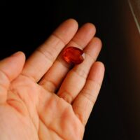 13ct Orange Mandarin Garnet Loose Gem