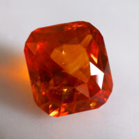 33ct Orange Sapphire Gem Loose Stone