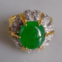SIJS, jade diamond platinum ring, bespoke engagement ring singapore, bespoke vs custom jewelry, bespoke jewellery singapore, bespoke jade jewellery